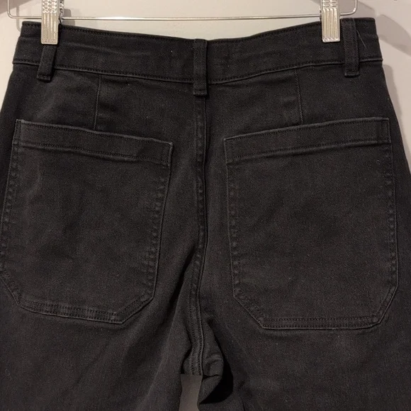 Everlane Black Straight Jeans Size 4R - Picture 5 of 7